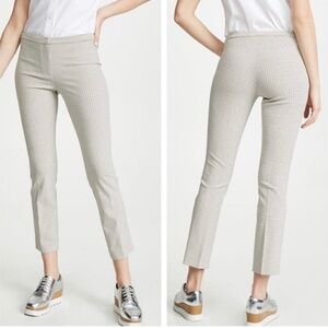 Theory Womens Pants Viscose Stretch Plaid Classic Skinny Trouser Pant Size 6